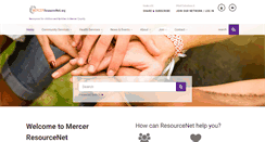 Desktop Screenshot of mercerresourcenet.org